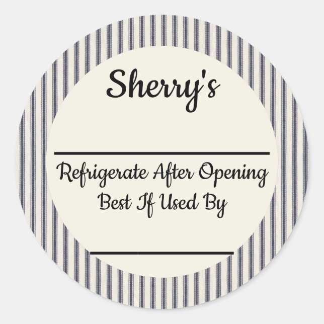 Adesivo de latas personalizadas de produtos com ti (Frente)