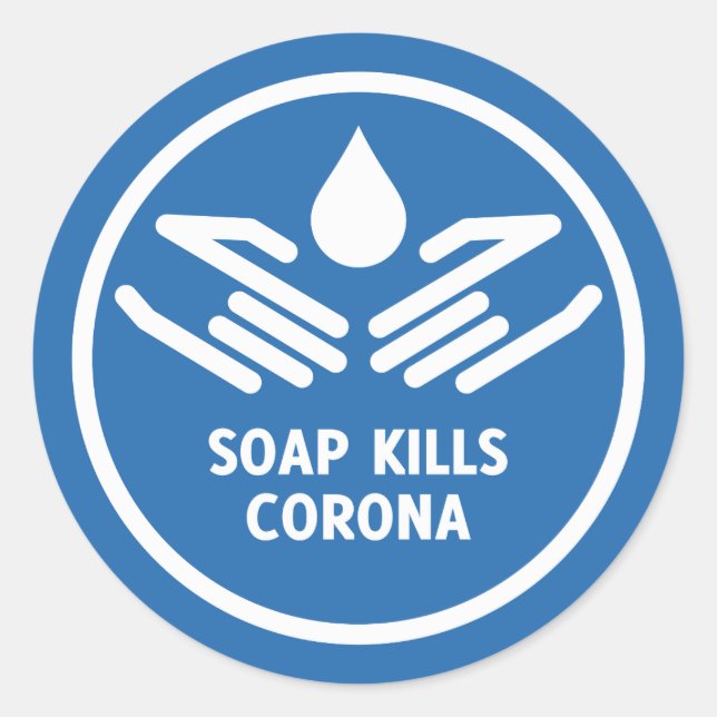 Adesivo de lavagem manual (Frente)