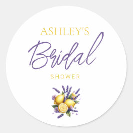 Adesivo de Lavanda de limão