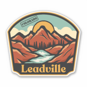 Adesivo de Leadville, Colorado