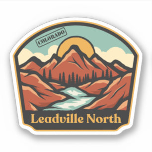 Adesivo de Leadville North, Colorado