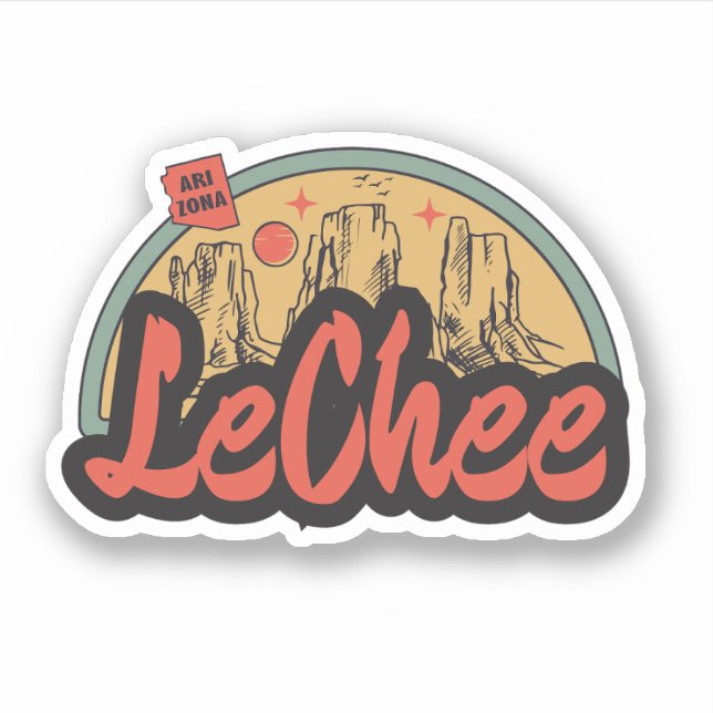 Adesivo de LeChee, Arizona (Frente)