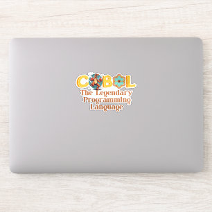 Adesivo de Linguagem de Programação Lendária Cobol