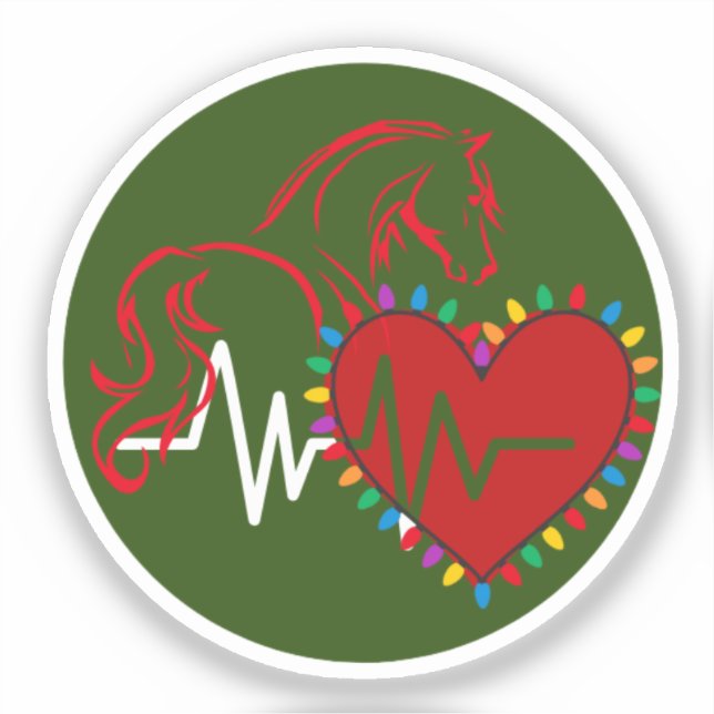Adesivo de Logo de Natal (Frente)