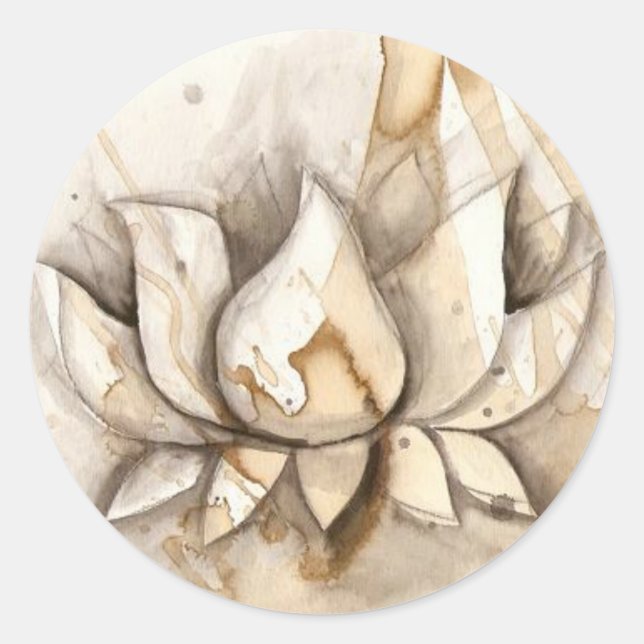 adesivo de lótus (Frente)