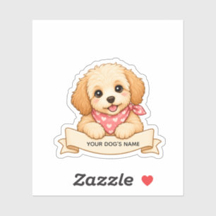 Adesivo de Mãe de Cachorro Personalizado Sticker C