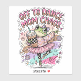 Adesivo de Mãe de Dança