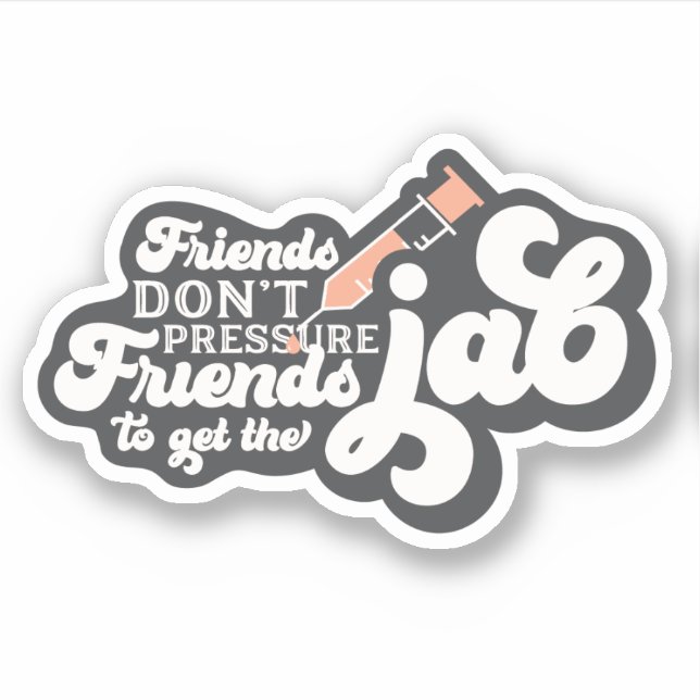 Adesivo de Mandato Anti-Vacina (Frente)