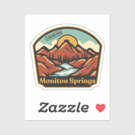 Adesivo de Manitou Springs, Colorado