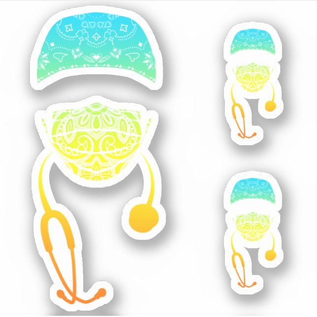 adesivo de máscara armada (Frente)