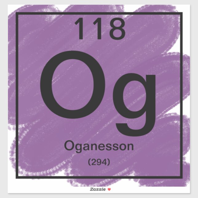 Adesivo de Mesa periódica - Organização (Folha)