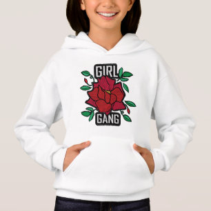 Adesivo de Moda do Patch Rosa Vermelho da Gangue d