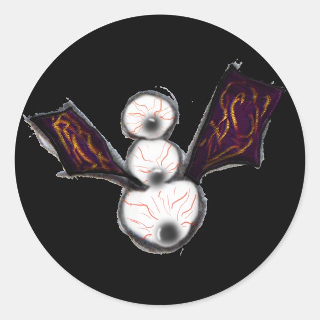 adesivo de monstro (Frente)