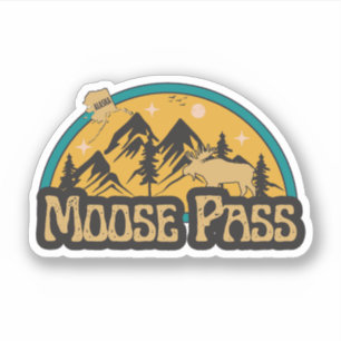 Adesivo de Moose Pass, Alasca