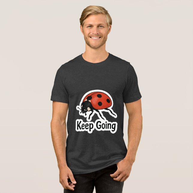 Adesivo de Motivação Ladybug (Frente Completa)
