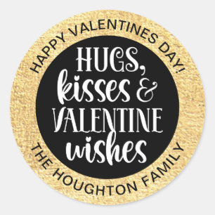 Adesivo de Namorados Dourado preto personalizado