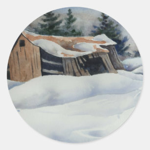 Adesivo de neve do inverno