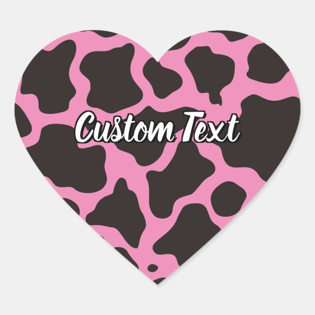 Adesivo de padrão de vaca (Frente)