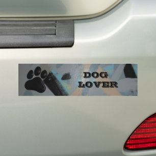 Adesivo de Para-choque Amante de Cachorro