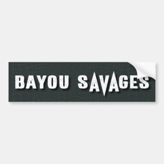 Adesivo de para-choque Bayou Savages