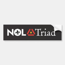 Adesivo de para-choque do NOLA Triad
