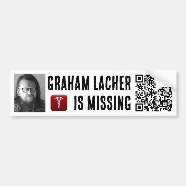ADESIVO DE PARA-CHOQUE FALTANDO GRAHAM LACHER (Frente)