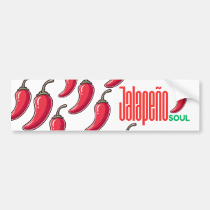 Adesivo de Para-choque Jalapeño Soul