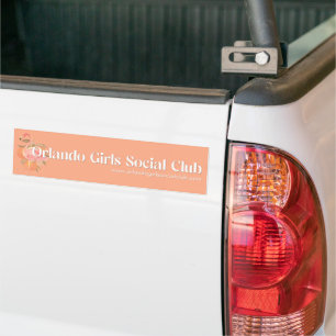Adesivo de Para-choque Oficial do Orlando Girls So
