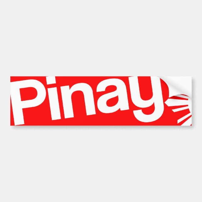 Adesivo de Para-choque Pinay (Frente)
