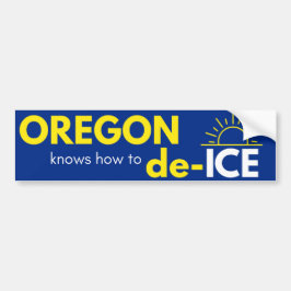 Adesivo de para-choque político de Oregon