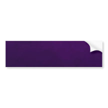 ADESIVO DE PARA-CHOQUE ROXO EM BRANCO CRIE O SEU