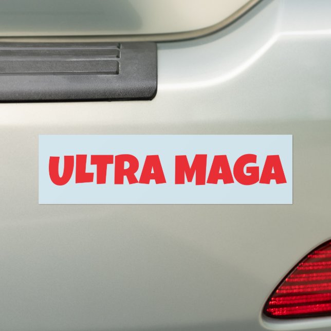 ADESIVO DE PARA-CHOQUE ULTRA MAGA (No carro)