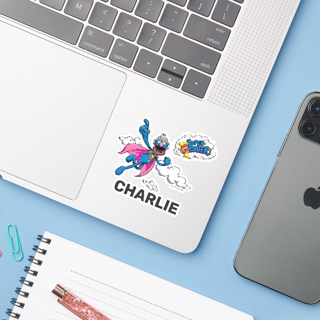 Adesivo de pássaro grande personalizado (Notebook com iPhone)