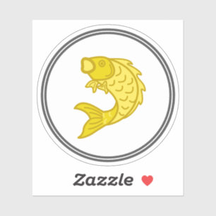 Adesivo de peixe  Coleção de Jogos de Caranguejo