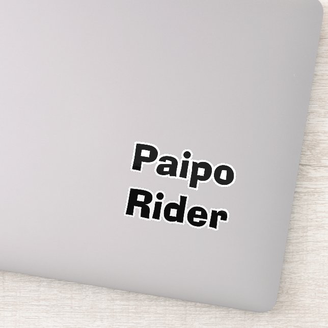 Adesivo de Piloto de Paipo (Detalhe)