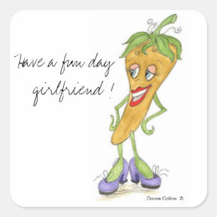 Adesivo de pimenta amarela