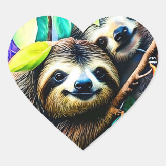 Adesivo de preguiça