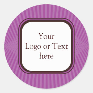 Adesivo de Primavera Rays Lilados