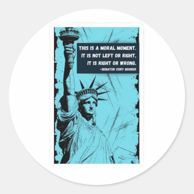 Adesivo de problemas morais (Frente)