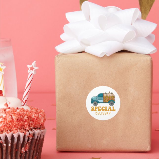 Adesivo de queda de pequenas empresas (Festa)