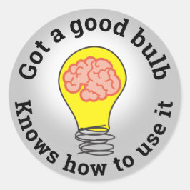 adesivo de reconhecimento de funcionário da lâmpad