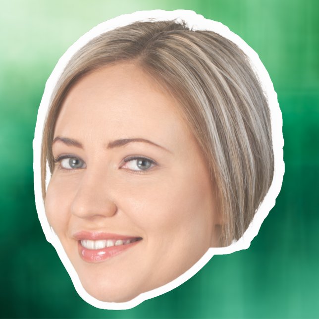 Adesivo de Rosto Personalizado, Adesivos Personali (Criador carregado)