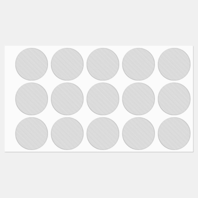 Adesivo de rótulo personalizado com listras finas  (Folha)