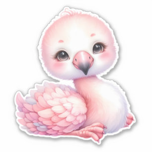 Adesivo de Scrapbooking Flamingo Corte Personaliza