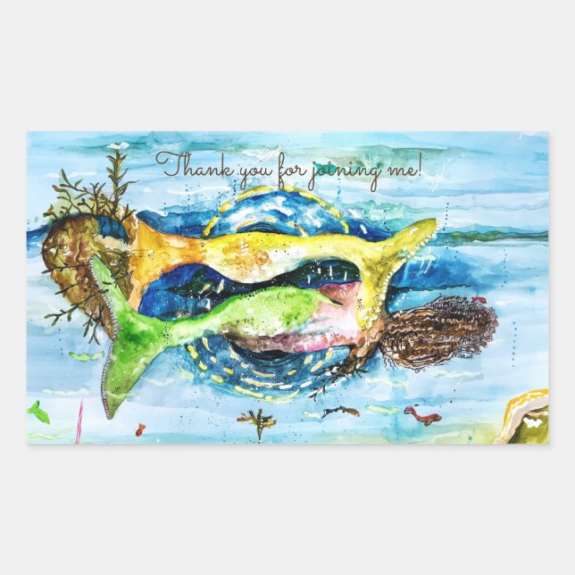 Adesivo de sereia (Frente)