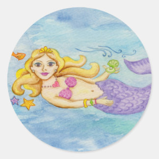 Adesivo de sereia