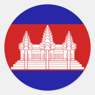 Adesivo de Sinalizador do Camboja