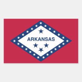 Adesivo de Sinalizador do Estado do Arkansas
