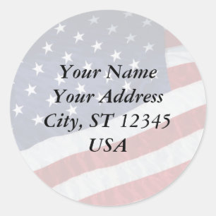 Adesivo de Sinalizador dos Estados Unidos