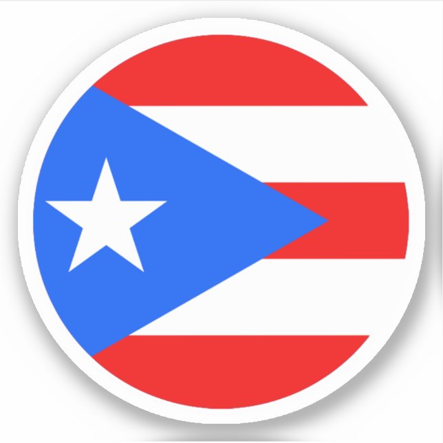 Adesivo de Sinalizador Porto Rico (Frente)